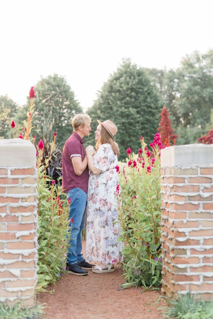Engagement Session at Holliday Park in Indianapolis