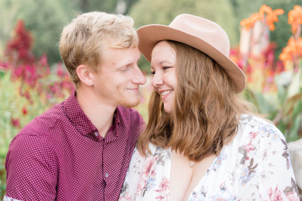 Engagement Session at Holliday Park in Indianapolis